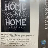 'Home Crazy Home' Cross Stitch Kit